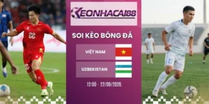 Kèo nhà cái Việt Nam vs Uzbekistan - U23 châu Á, 22/09/2026