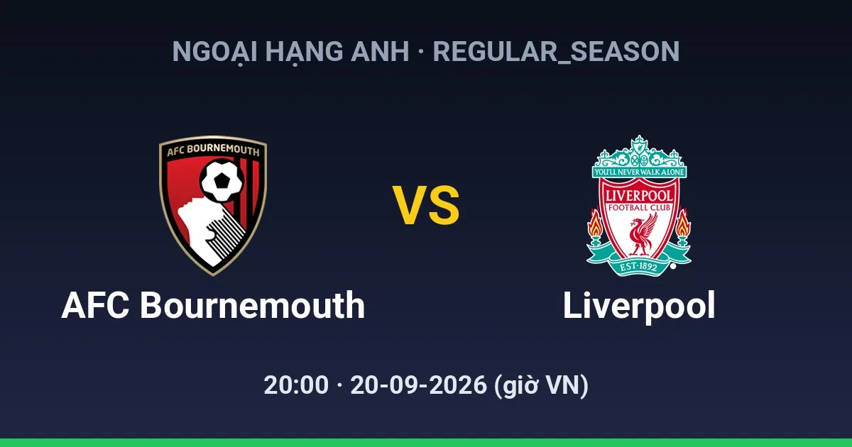 AFC Bournemouth vs Liverpool FC